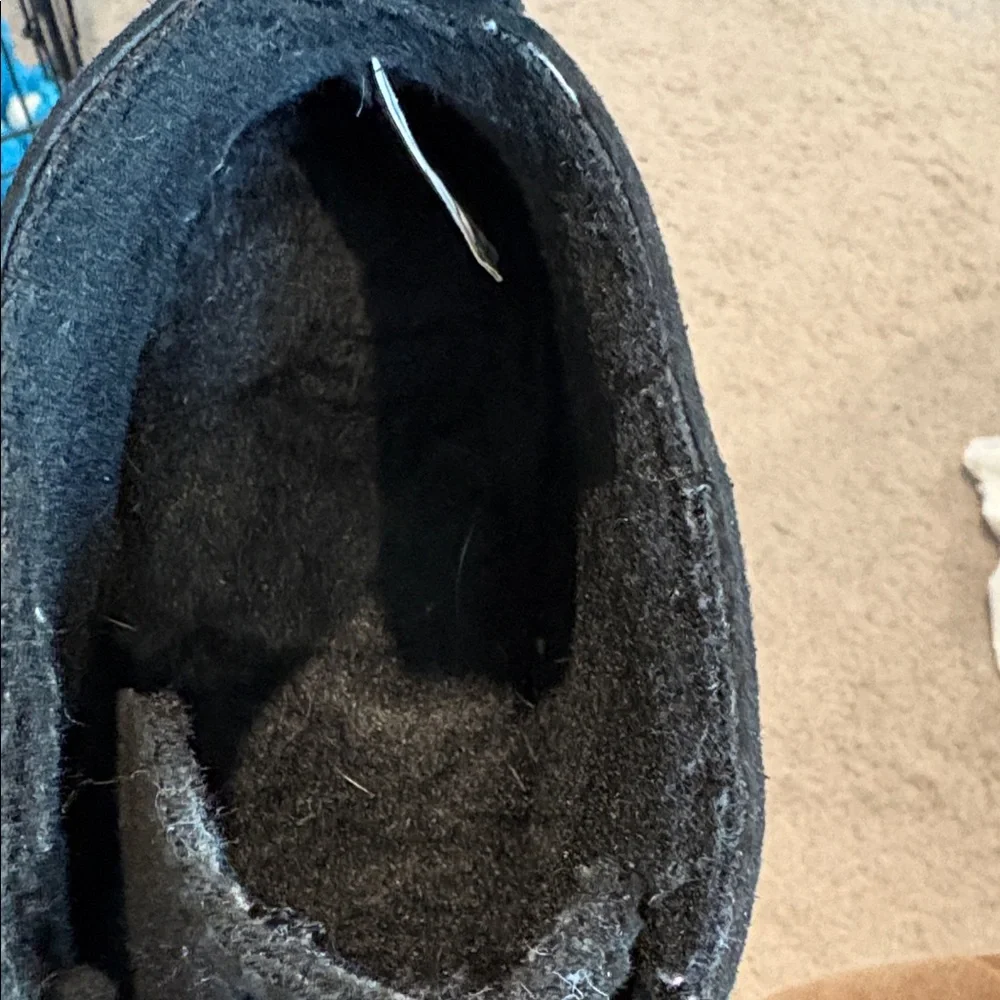 EUC Bearpaw Skye Black Chukka Boots 8